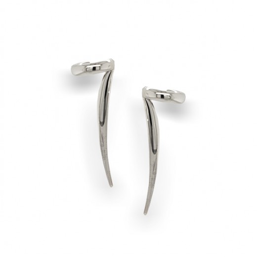 σκουλαρικια ασήμι925 minimal κρεμαστά bantouvani silver κρίκοι hook vintage earrings