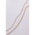 chains - necklaces - necklace silver gold vintage handmade woman bantouvani minimal unisex chain