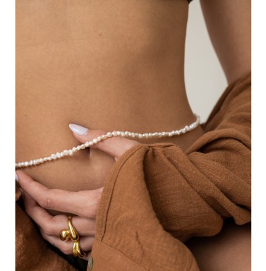 Pearls belly chain 