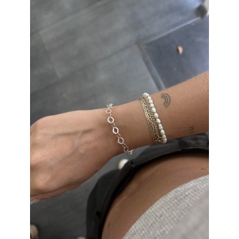 Chain bracelet Rokobo from Silver 925