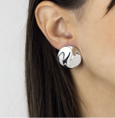 Circle earrings 64535
