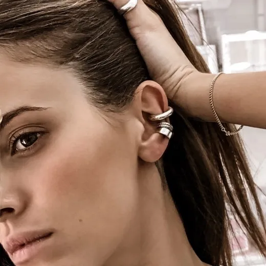 Σκουλαρίκι απο ασήμι925 earcuff bull  Προιόντα