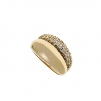 Gold plated ring 55783