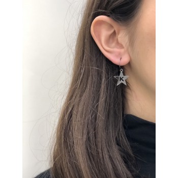 monogram earring